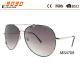 New sale style fashion metal sunglasses ,UV 400 Protection Lens