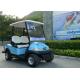Blue Color Flexible 2 Seater Golf Cart Car With Curtis 275A Controller