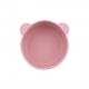 Cute Food Grade Silicone Bowl Set Waterproof For Baby Feeding