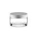 JG-F04200 200g luxury cosmetics glass jar with lids for cream,butter, packaging containers for cosmetics