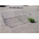 Double - Twisted Hexagonal Gabion Mesh PVC Coated Wire Stone Gabion Cages