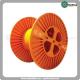 Large size reel with flanges obtained from corrugated plate Great quality steel