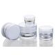 15g 30g 50g Round Acrylic Face Cream Jars Skincare Product Packaging