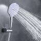 Strong bathroom showerhead massage shower head handheld multi pressure button hand shower head