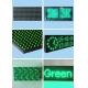 Single Green P10 LED Display Module For Advertising Publish 10000 Pixels/M2