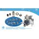 Tire valve cap accessories counting packaging machine with three counting hoppers