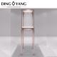 Lockable Lighted Glass Retail Jewelry Display Cases Customized Light Colors