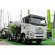 Euro 5 Jiefang Used Concrete Mixer Truck 320hp 8*4 Drive Mode 8 Cubic 12 Tires