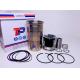 D12D 20451076 Engine Piston Liner Kit For EC360 Engineering Machinery Engine Parts Low Friction Piston Rings