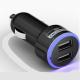 2.1A dual USB car charger