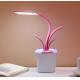 USB Rechargeable LED Desk Eye-protecting Kaffir Lily Reading Lamp For Children