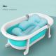 Customized Logo Baby Bathtub Foldable Plastic Bathtub  Eco-Friendly