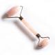 Rose Quartz Jade Roller Facial Massage Gua Sha Stone for Face, Eyes, Neck & Body