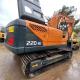 Good 22 Ton Hyundai R220LC-9S Excavator for Building Material Shops within Your Budget