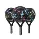 Full Carbon Beach Tennis Racket Soft EVA Face Raqueta With Bag Unisex Equipment Padel Racket