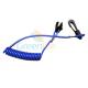 Plastic Fashionable Kill Switch Cord Blue Plastic Engine Safety Rip Cord Leash