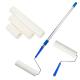 Disposable White Cleanroom Sticky Roller Blue ESD Dust Removal High Tackiness PE Adhesive For Cleanroom