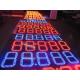 Hitechled high brightness 60 gas price LED signs,Senal LED para el precio del combustible