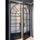 Multi Functional Aluminium French Doors 1.4mm-2.0mm Powder Coating