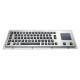 Led Backlight Waterproof Metal Keyboard Illuminated EMC 20mA