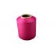 Colored High Tenacity Polyester DTY Yarn For Sewing / Weaving , Low shrinakge