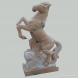 Animal Stone Carving Sculpture Figures Rosetta Horse , Marble Animal Sculptures
