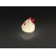 Nontoxic Silicone Led Cute Chicken Night Light Soft , Portable And Safe