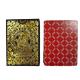Custom Logo Linen Finishing High Quality Plastic Poker Gold Foil stamping Playing Cards For Casino Board Game