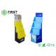 Corrugated Floor Stand Folding Cardboard Paper Floor Displays For Retail Store