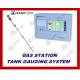 High accraucy storage fuel tank automatic tank gauging monitor system with software gas station control system