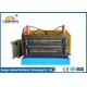Blue color Double Layer Roofing Sheet Roll Forming PLC Control Automatic 2018 new design