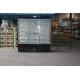 Triple Double Glazed Glass Supermarket Chiller With Transparent Endpanel