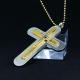 Fashion Top Trendy Stainless Steel Cross Necklace Pendant LPC467