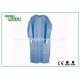 Anti Static Disposable Surgical Gowns Disposable Lab Coat Long Sleeves