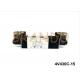 Double Coils Pneumatic Solenoid Valve 4V 400Series Standard Port Size