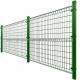 Front Yard PVC Welded Wire Mesh 3D Fence with Heat Treated Pressure Treated Wood Type