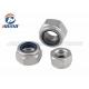 Stainless Steel A2 - 70 A4 - 80  Passivation Metric Thead Hex Nylon Inset Lock Nuts