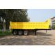 TITAN 3 Axle 40 ton to 60 Ton  45 cubic meters end dump trailer