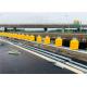 Highway Traffic Guardrail Roller Barrier Anti Corrosion Galvanized