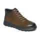 Tan Lace-up Anti Skid Mens Leather Ankle Casual Boots