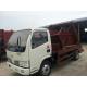 Dongfeng 4*2 4CBM swing arm skip loader garbage truck for sale, factory sale best price hook lift garbage truck