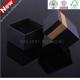 elegant customized black jewelry box with foam insert