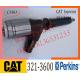 Common Rail C6.6 Diesel Engine Fuel Injector 321-3600 10R-7938 2645A753 320-0677 320-0655