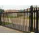 Horizontal Steel Automatic Driveway Gates Remote Control For Industrial Park