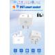 tuya wifi smart socket Remote &Voice control plug with Scheduling and automation functions