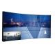 Curved Ultra Thin Bezel Monitor , Indoor / Outdoor Large Video Wall Displays