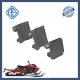 Alloy Steel Ski Dolly Set Motorcycles Snowmobile Cart Dolly Solid Rubber Wheel