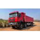 SHACMAN F3000 Heavy Dump Truck Red for Mining Dump Truck 380HP 8X4