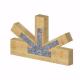 Heavy Duty Wood Connector Hardware Metal Bracket for Timber Support Structure
