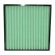 Mini Pleated Industrial Air Filters G1 G2 G3 G4 Efficiency With Plastic Frame